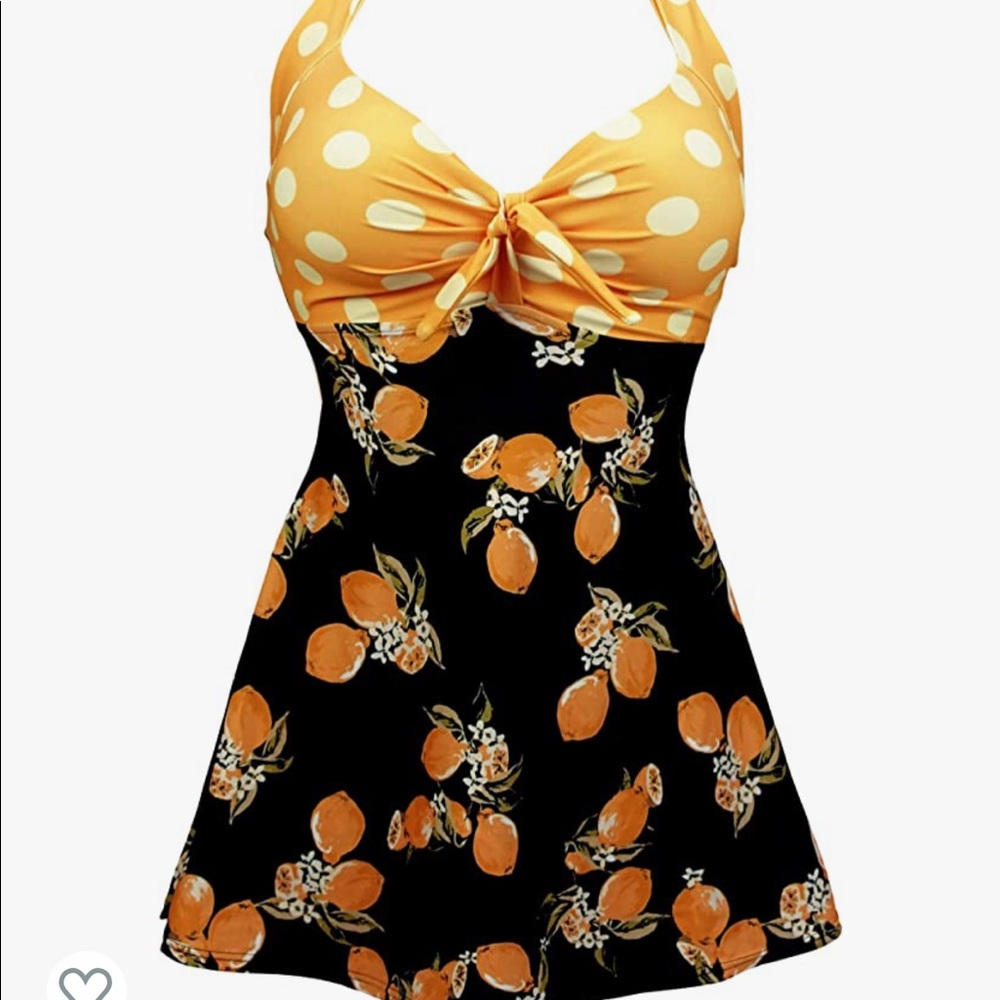 COCOSHIP Swimsuit Retro One Piece